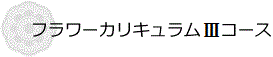 フラワーカリキュラムⅢコース