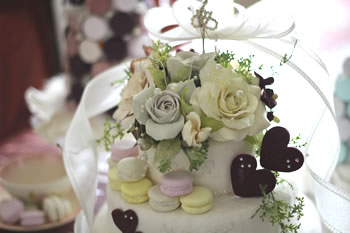 マカロンケーキ Lesson